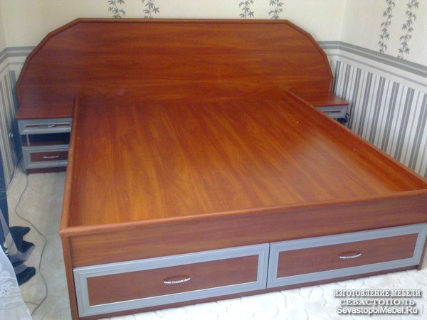 Кровать для спальни. Кровать на заказ, мебель для спальни в Севастополе.
