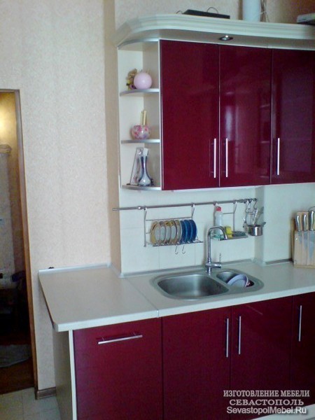  Кухня МДФ следующий вид. Кухни на заказ и кухонную мебель в Севастополе.